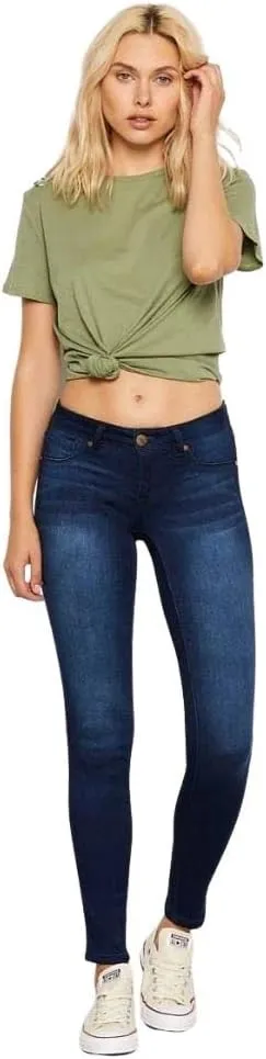 1822 Denim Women's 30" Mid-Rise Butter Skinny Jeans