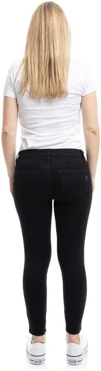 1822 Denim Women's Petite 26" Butter Mid-Rise Skinny Jeans