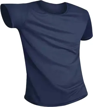 Active Mens Waterproof T-Shirts Lightweight Breathable Quick Dry Sun Protection Shirt Fishing Casual Gym Athletic Tee