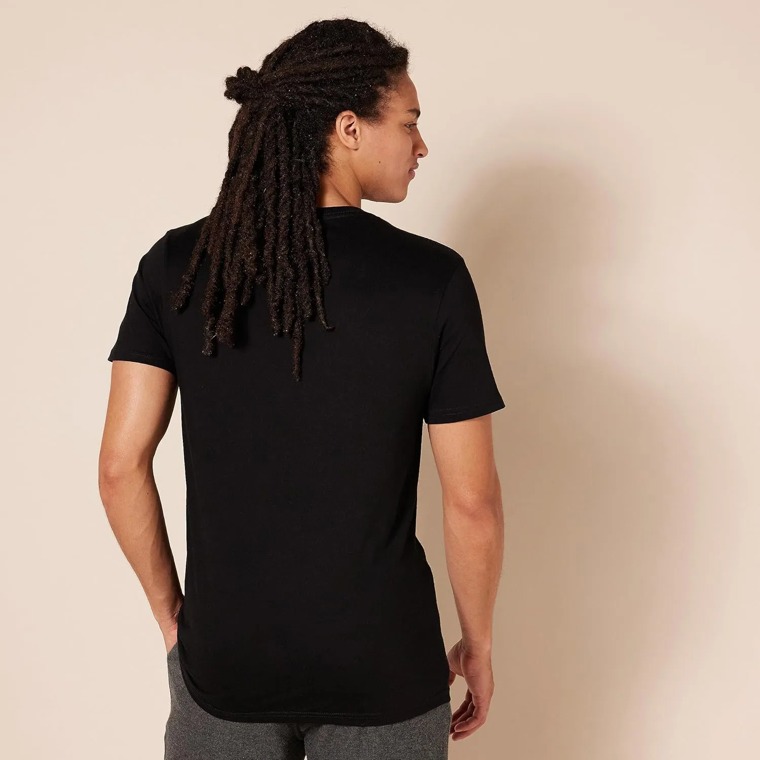 Amazon Essentials Men's Crewneck Undershirt, Pack of 6