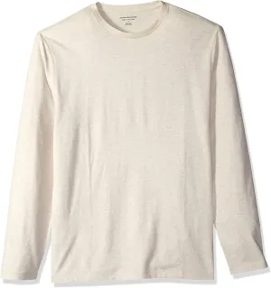Amazon Essentials Men's Regular-Fit Crewneck T-Shirts, Long-Sleeve