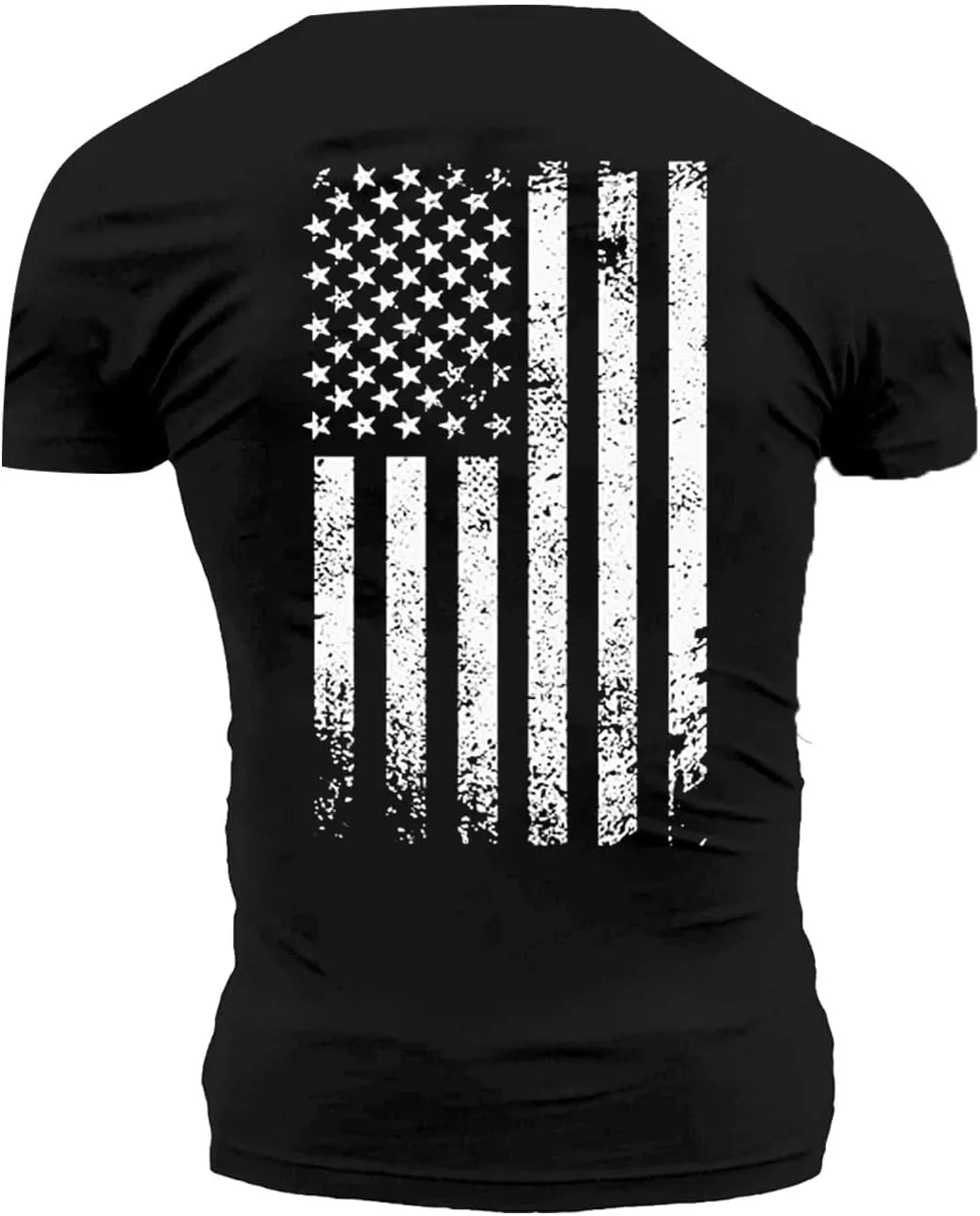 American Flag Shirts Men Fashion Crewneck 4th of July Patriotic Short Sleeve Tee Top Festival Casual Workout Clothes