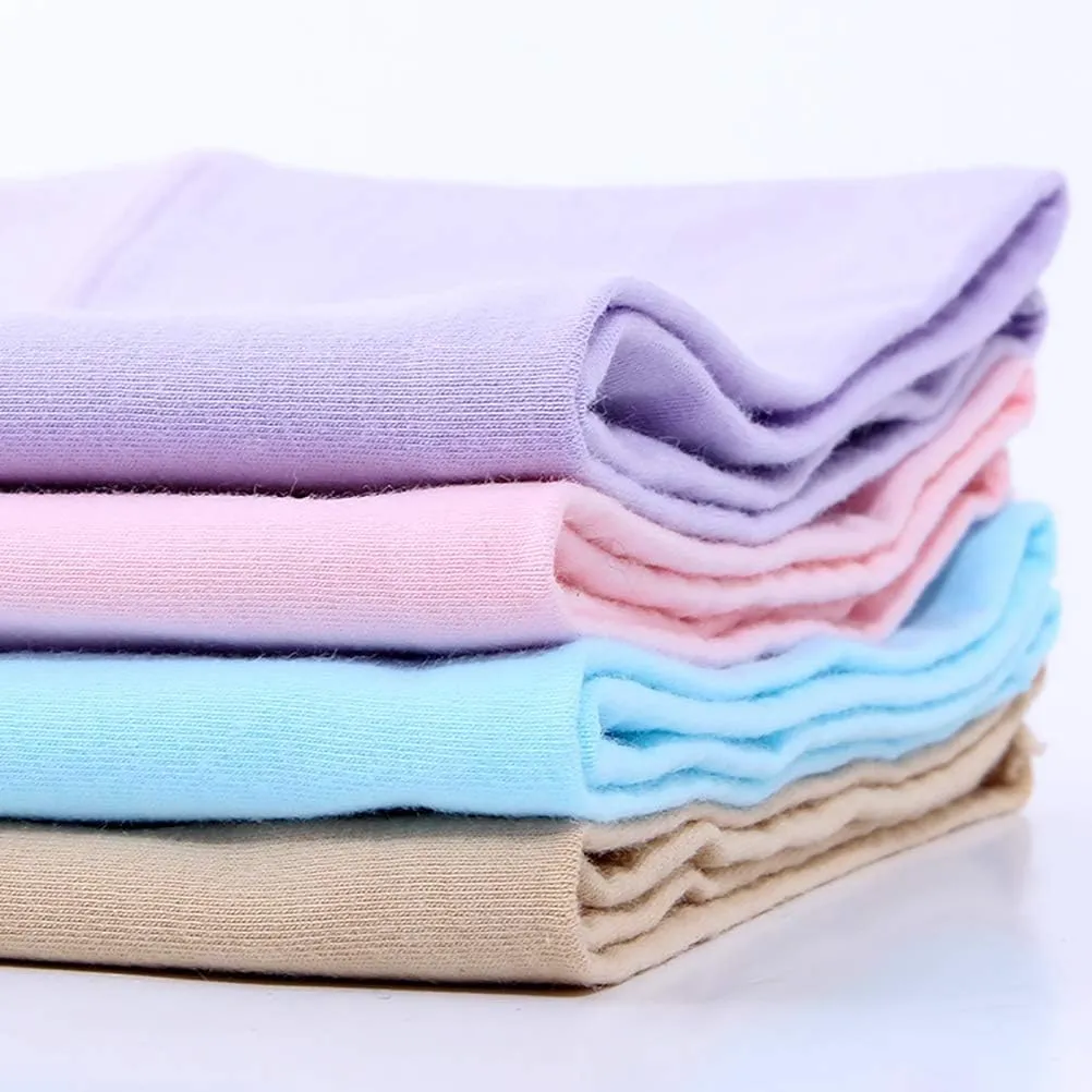 ANNYISON Womens Underwear, Soft Cotton High Waist Breathable Solid Color Briefs Panties for Women