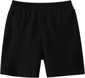 Baby Toddler Boys' Athletic Basketball Shorts Cotton Little Girls Running Sports Soccer Shorts Summer Casual Bottoms