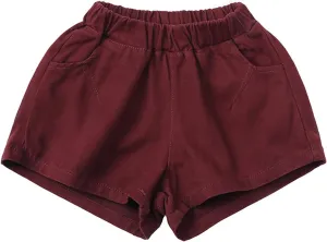 Baby Toddler Boys Shorts Summer Solid Color Classic Beach Shorts Daily Wear Casual Fashion Basic Sports Pants for Boys