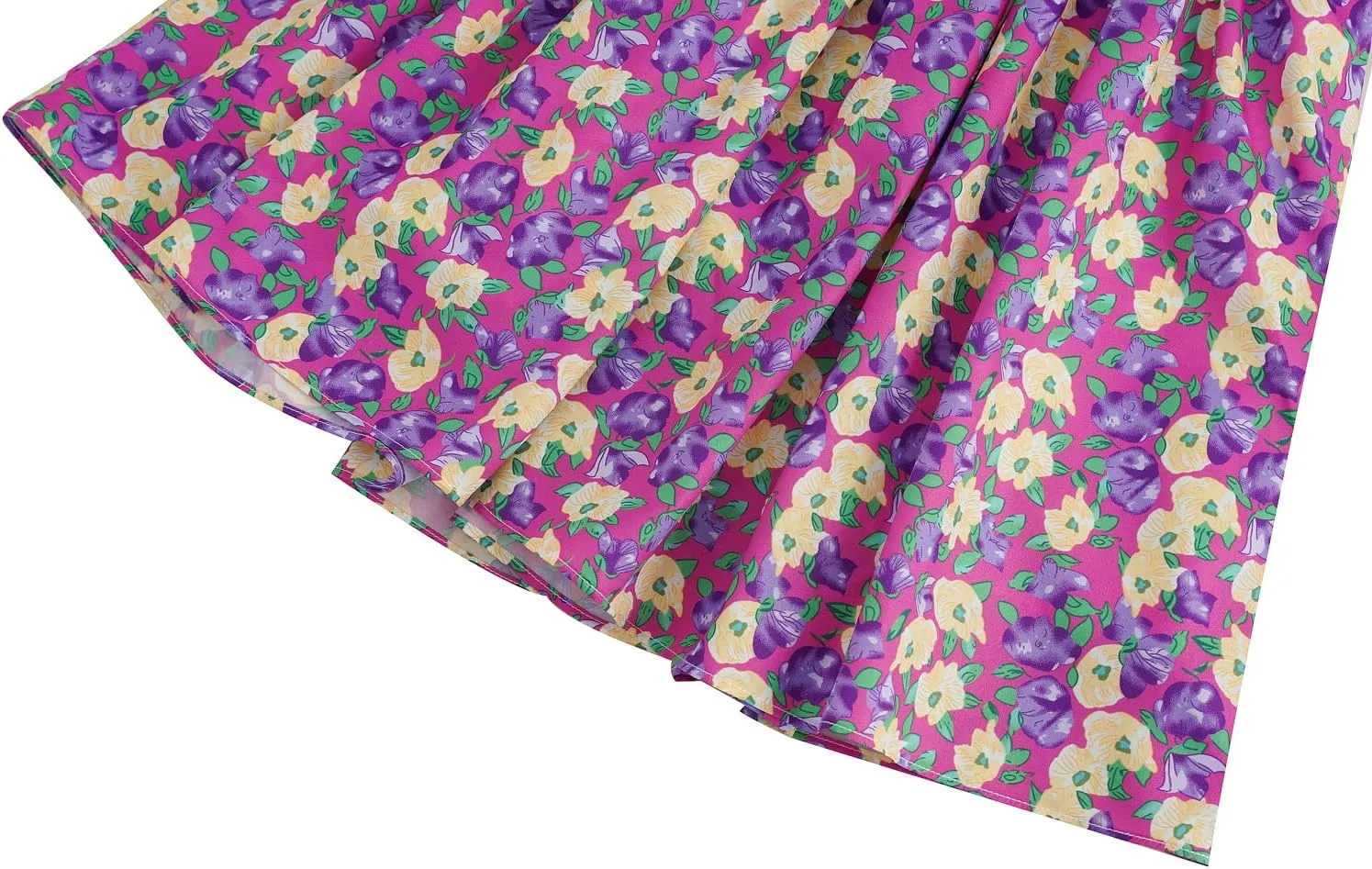 Bonny Billy Girl's Floral Print Cotton Beach Summer Tank Dresses