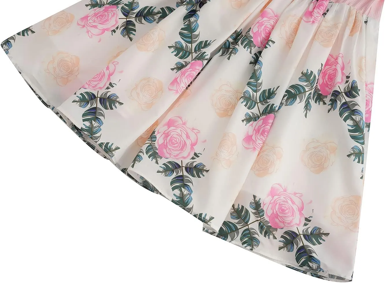 Bonny Billy Girl's Floral Print Cotton Beach Summer Tank Dresses