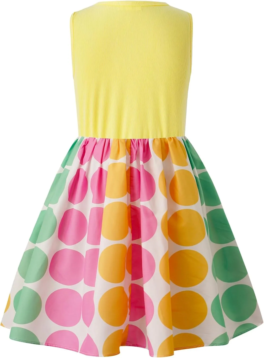Bonny Billy Girl's Floral Print Cotton Beach Summer Tank Dresses