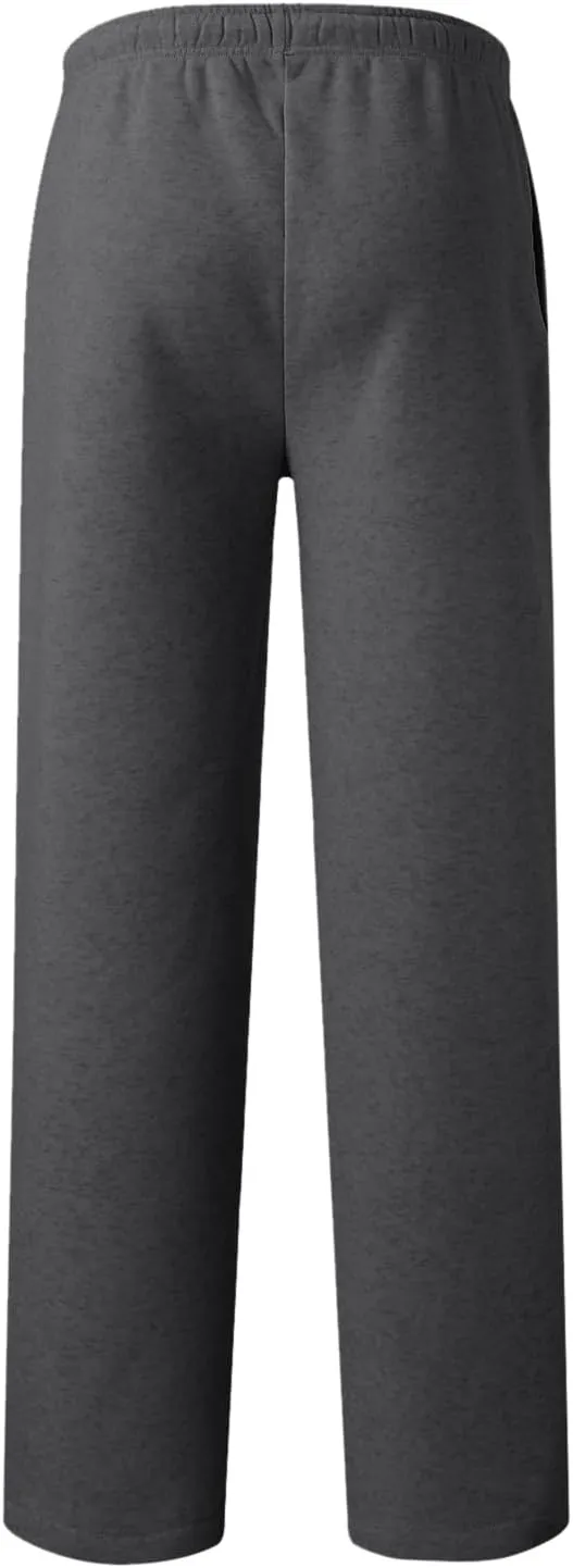 Cargo Work Pant Men's Twill Casual Pull-On Pants Gym Yoga Sweatpants Multiple Pockets Baggy Joggers Sweat Pant