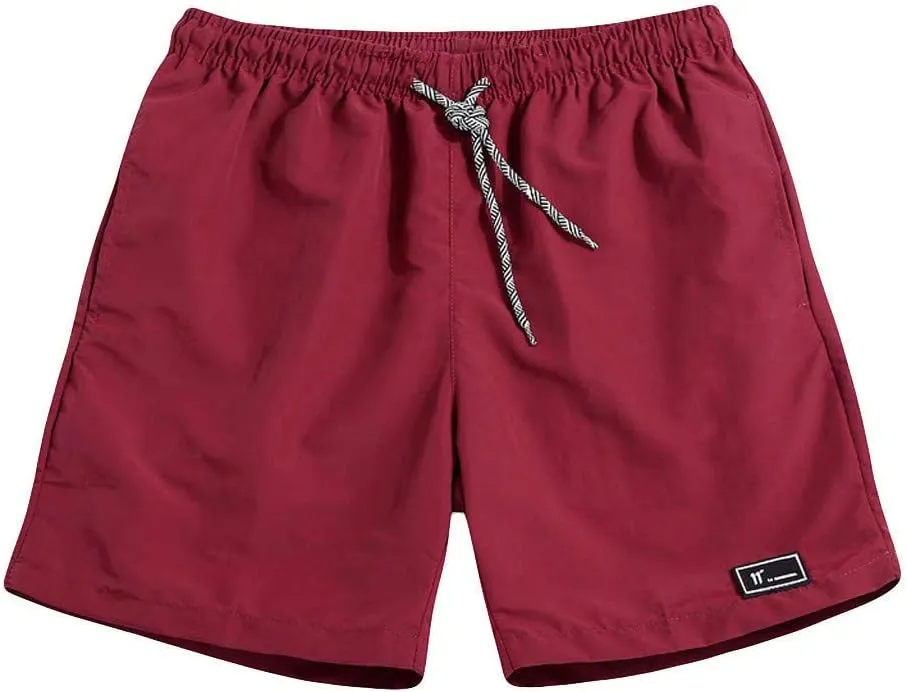Casual Shorts for Mens Thin Quick Dry Workout Running Sport Summer Trousers Elastic Waist Drawstring Pants Plus Size