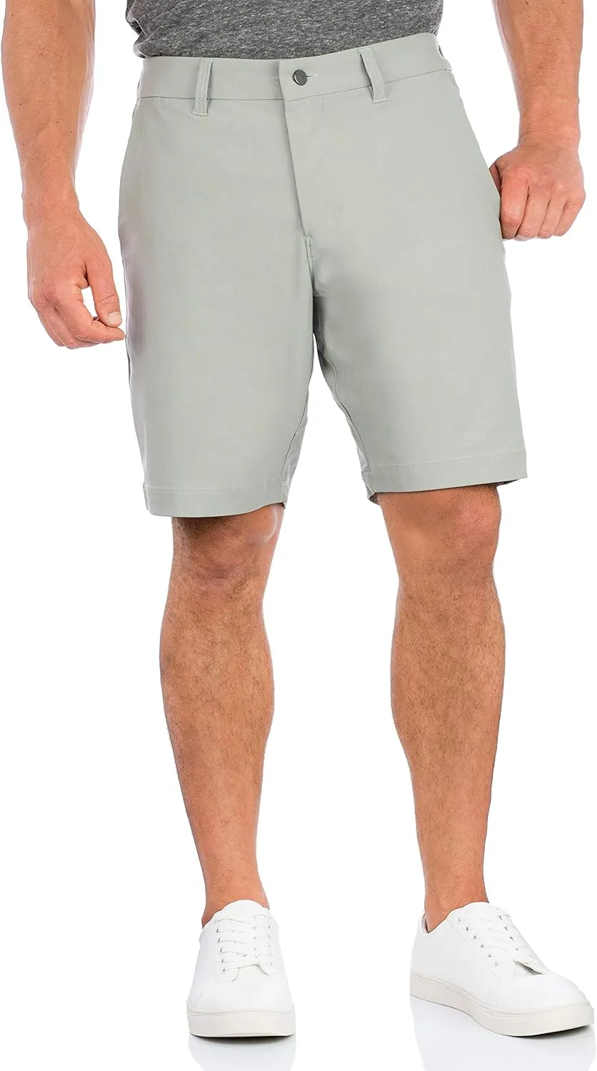 CC Regular & Slim Fit 9" Quick Dry No-Iron Mens Casual Shorts | Durable Chino Shorts for Men | Comfortable Mens Chino Shorts