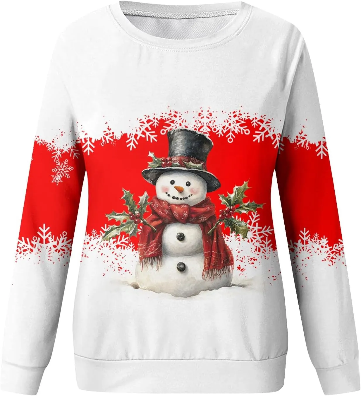 Christmas Sweatshirts For Women 2024 Xmas Tree Graphic Fall Wimter Clothes Long Raglan Sleeve Top Crewneck Pullover