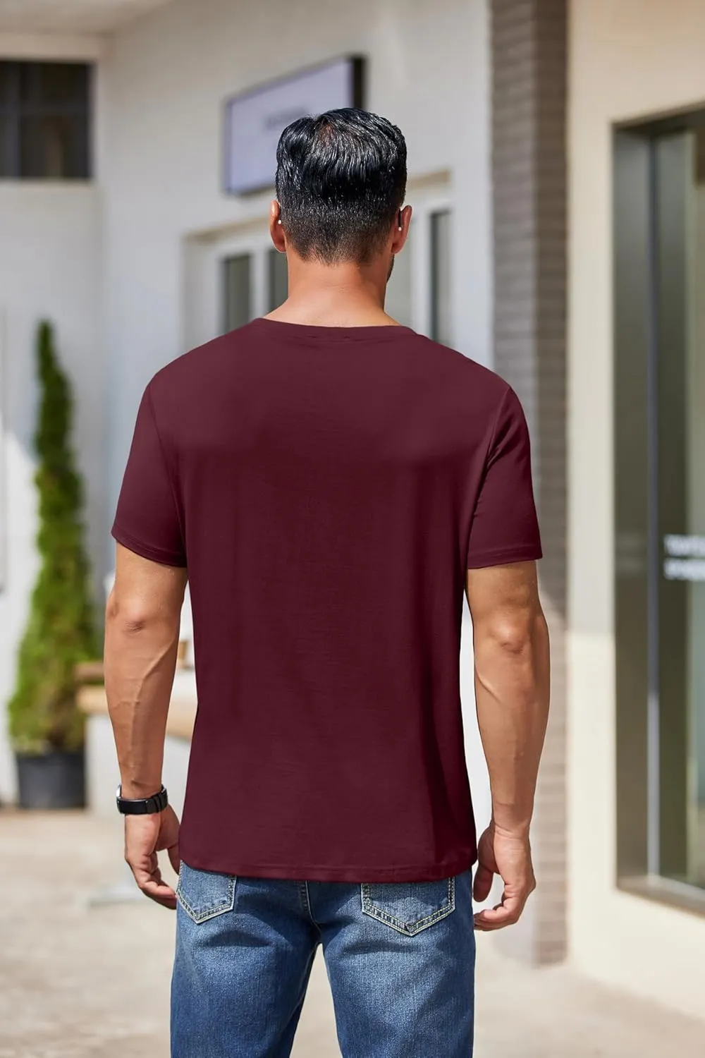 COOFANDY Men's Short Sleeve T-Shirts Crew Neck Casual Summer T Shirts 1-3 Pack Basic Tee Shirt