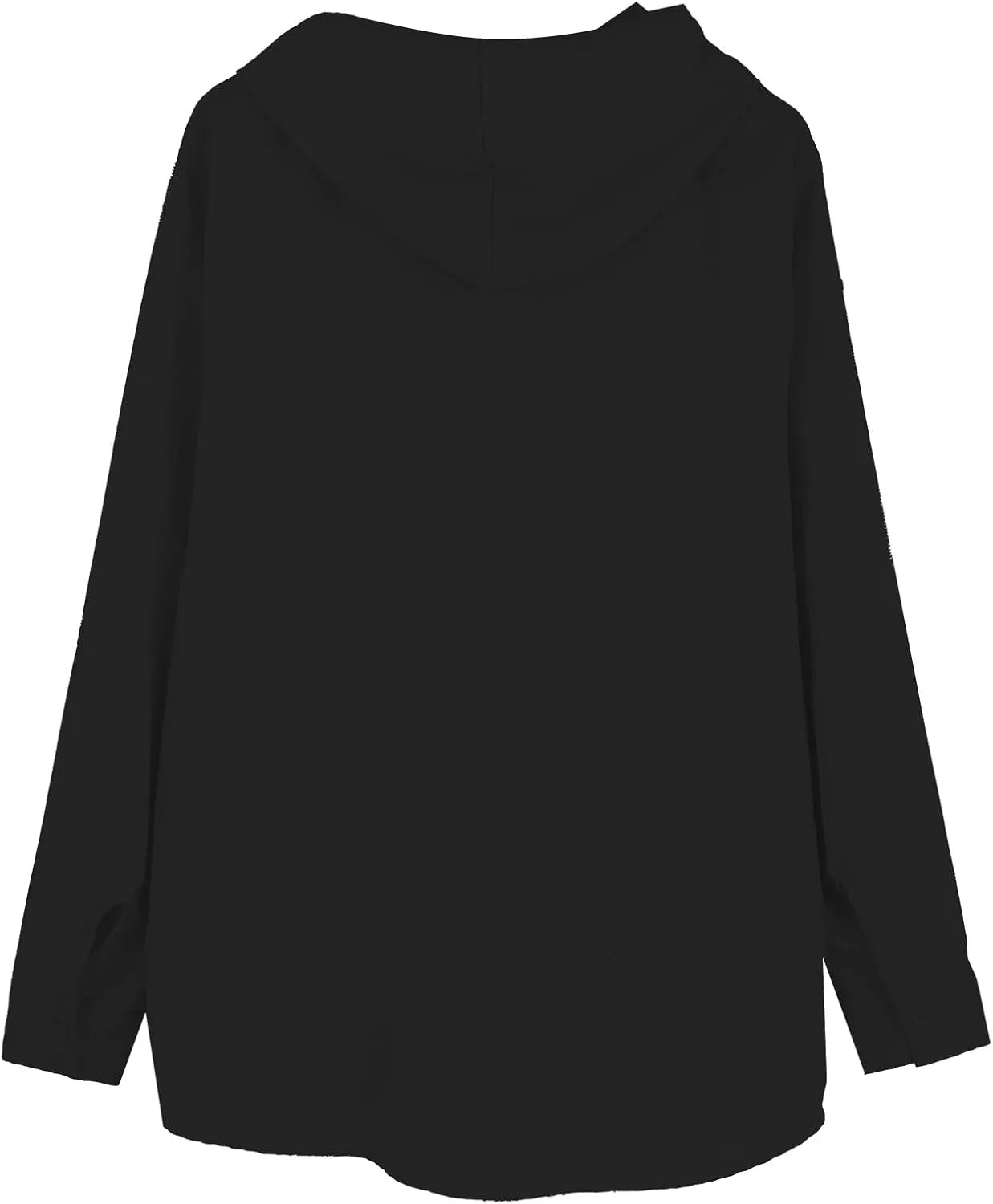 Cotton Linen Hoodies for Men Casual Long Sleeve Lightweight Breathable Button Down Hooded Sweatshirts Beach Yoga Tops