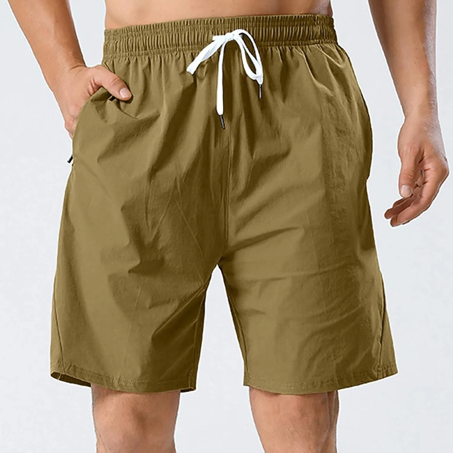 CRNTCEM Quick Dry Gym Shorts for Men Wide Leg Running Athletic Shorts Workout Gym Tennis Active Sports Basketball Shorts