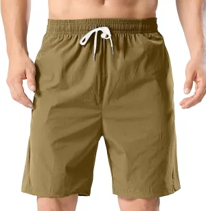 CRNTCEM Quick Dry Gym Shorts for Men Wide Leg Running Athletic Shorts Workout Gym Tennis Active Sports Basketball Shorts
