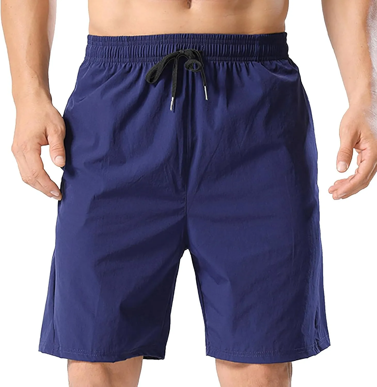 CRNTCEM Quick Dry Gym Shorts for Men Wide Leg Running Athletic Shorts Workout Gym Tennis Active Sports Basketball Shorts