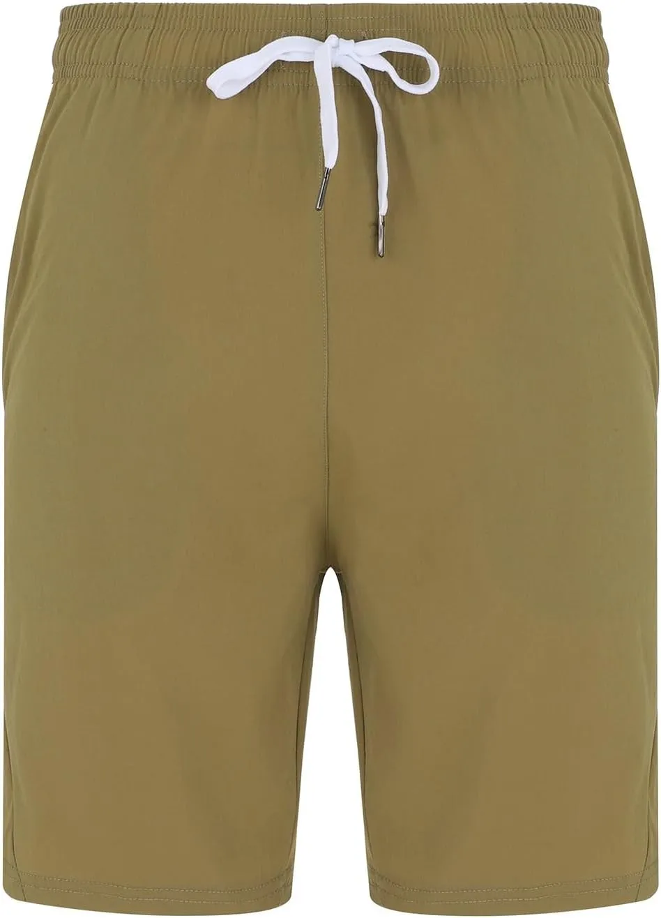 CRNTCEM Quick Dry Gym Shorts for Men Wide Leg Running Athletic Shorts Workout Gym Tennis Active Sports Basketball Shorts