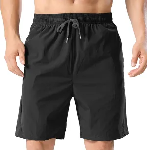 CRNTCEM Quick Dry Gym Shorts for Men Wide Leg Running Athletic Shorts Workout Gym Tennis Active Sports Basketball Shorts