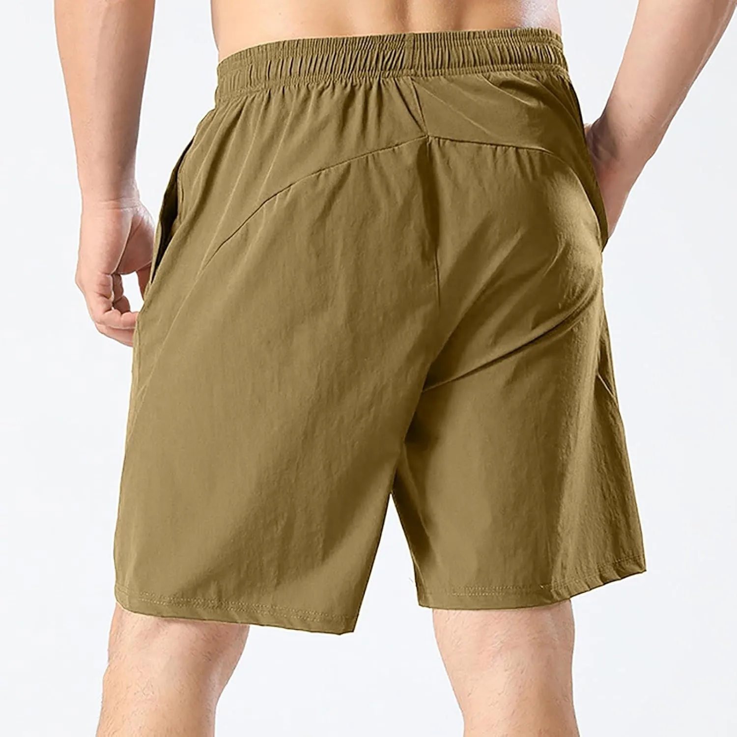 CRNTCEM Quick Dry Gym Shorts for Men Wide Leg Running Athletic Shorts Workout Gym Tennis Active Sports Basketball Shorts