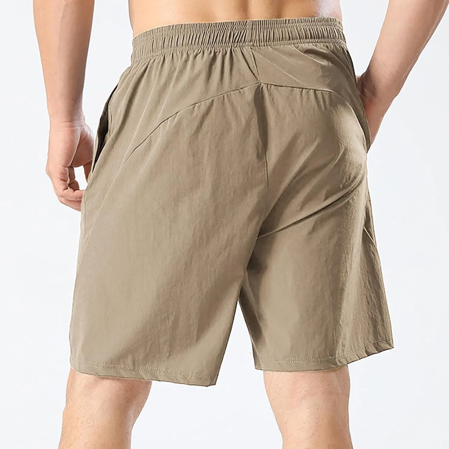 CRNTCEM Quick Dry Gym Shorts for Men Wide Leg Running Athletic Shorts Workout Gym Tennis Active Sports Basketball Shorts