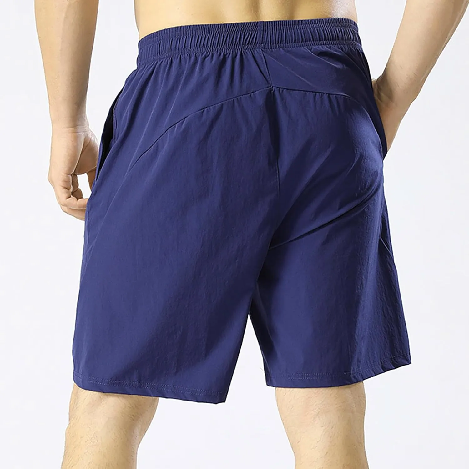CRNTCEM Quick Dry Gym Shorts for Men Wide Leg Running Athletic Shorts Workout Gym Tennis Active Sports Basketball Shorts