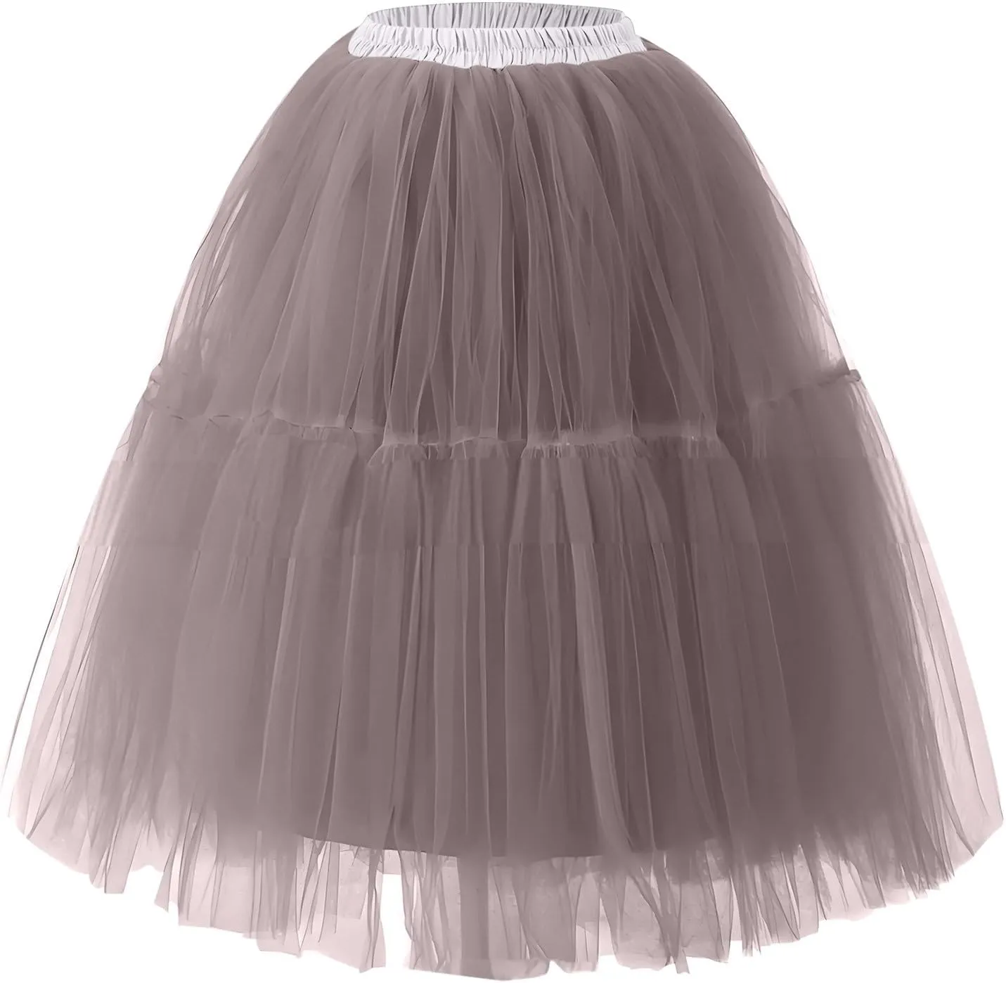 Cute Tutu Skirt for Women Elastic Dance Skirts Tulle Ballet Tutu Fashion Costume Bottoms for Festival Cosplay
