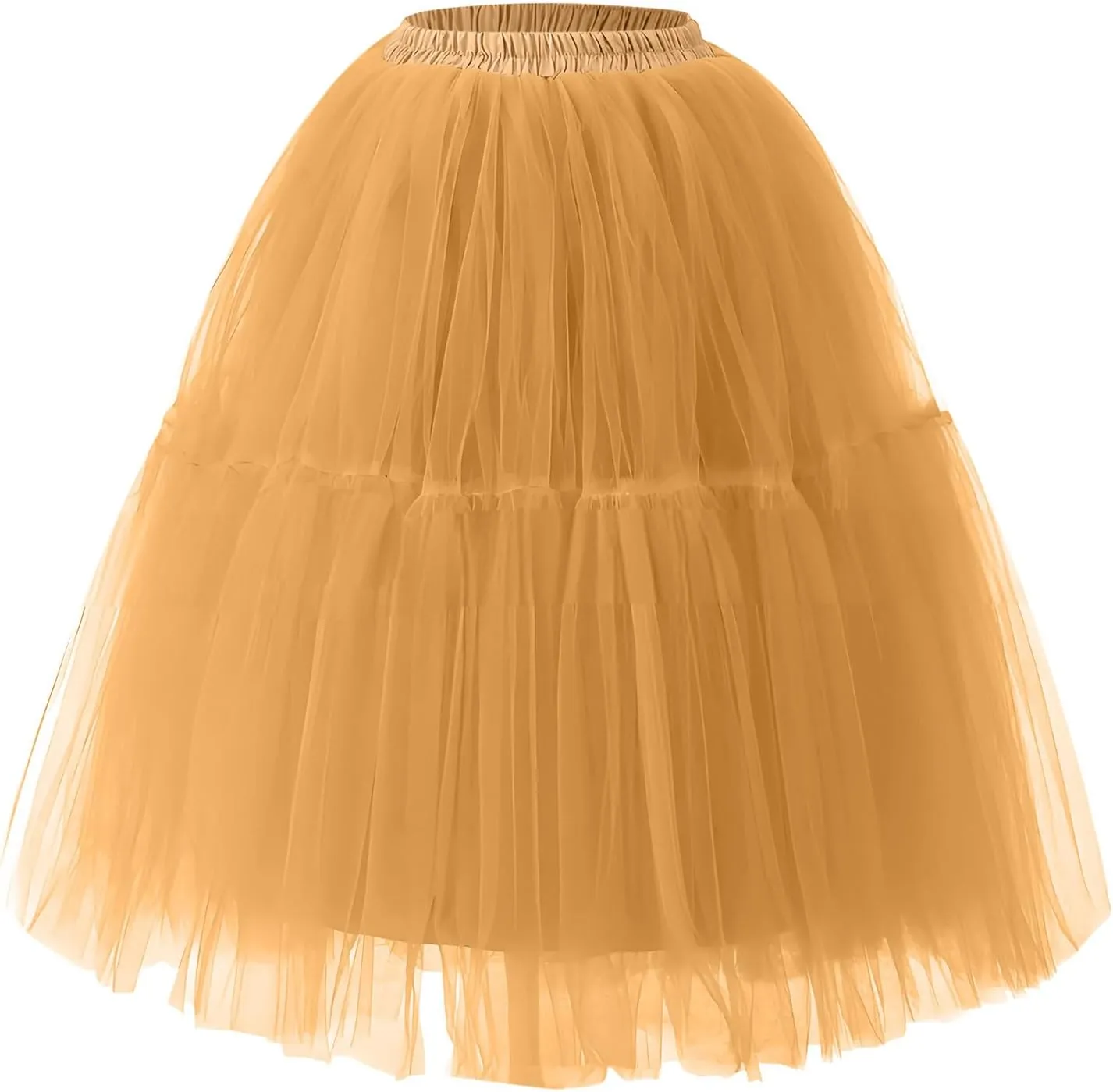 Cute Tutu Skirt for Women Elastic Dance Skirts Tulle Ballet Tutu Fashion Costume Bottoms for Festival Cosplay