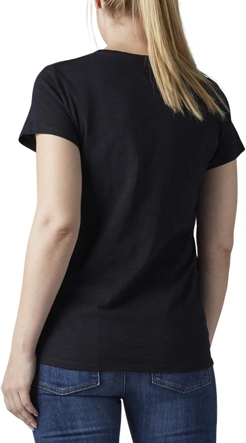 Dickies Women's Plus Size Short Sleeve V-Neck T-Shirt