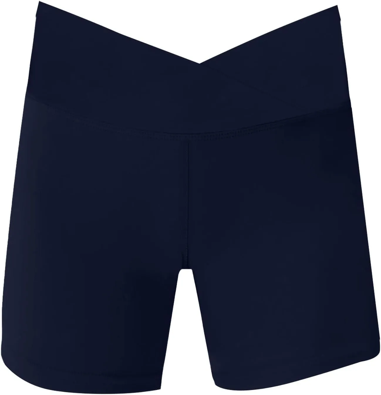 Girls Boys B𝗶ke Shorts Volleyball Spandex Shorts Kids Pull on Dance Yoga Workout Athletic Running Compression Short