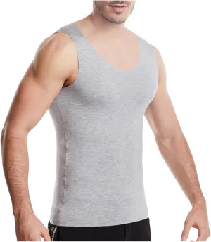 Gym Bodybuilding Muscle Tank Top for Mens Summer Casual Slim Fit Sports Tees Modal Sleeveless Stretch Quick Dry Tops
