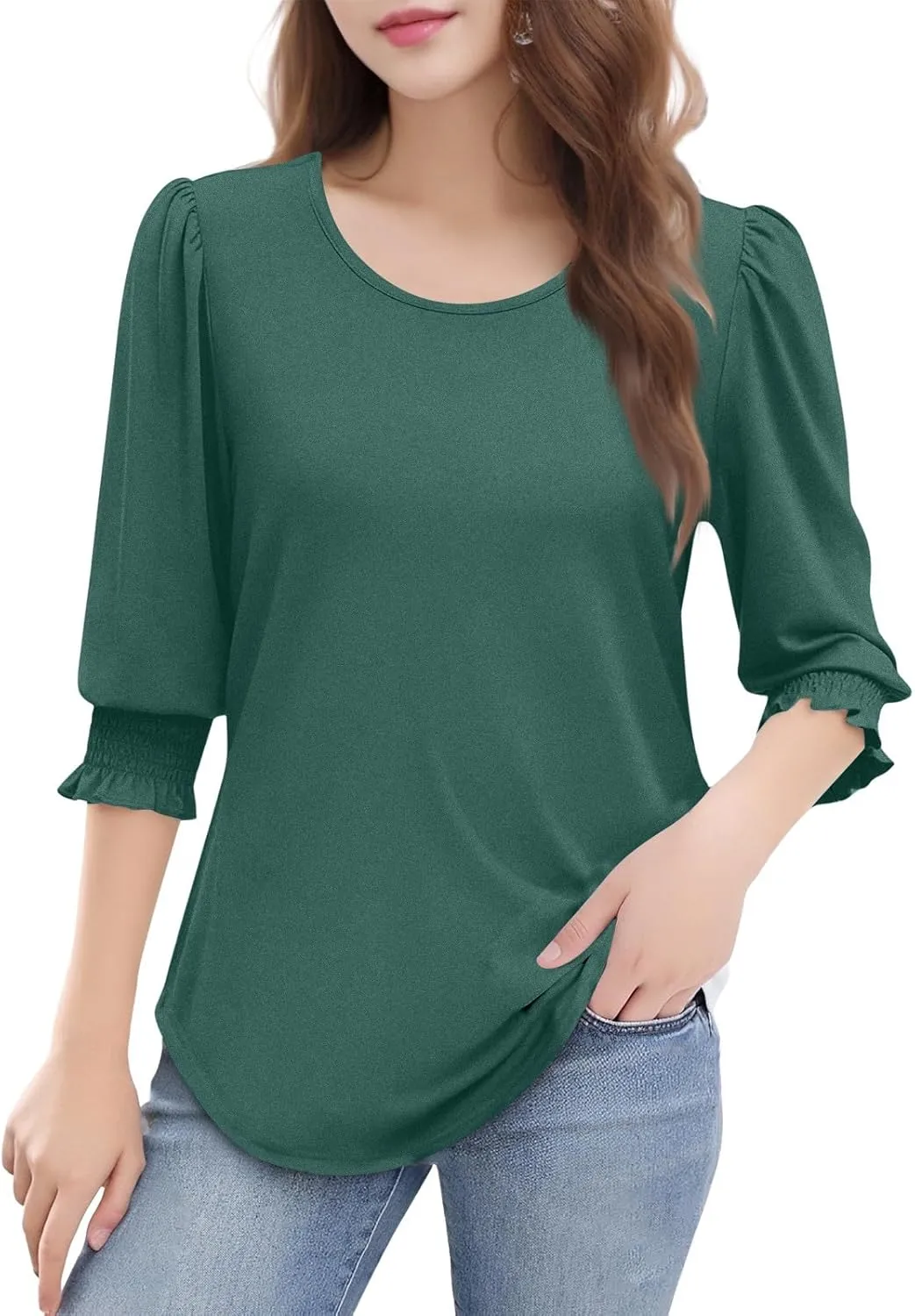 Half Sleeve T Shirts for Women Cute Tops Fashion Business Casual T Shirts Workout Clothes Trendy Vacation Outfits