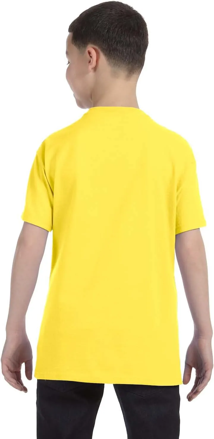 Hanes Authentic Tagless Kid`s Cotton T-Shirt