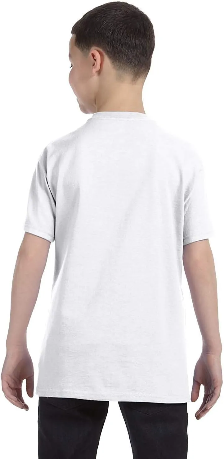 Hanes Authentic Tagless Kid`s Cotton T-Shirt