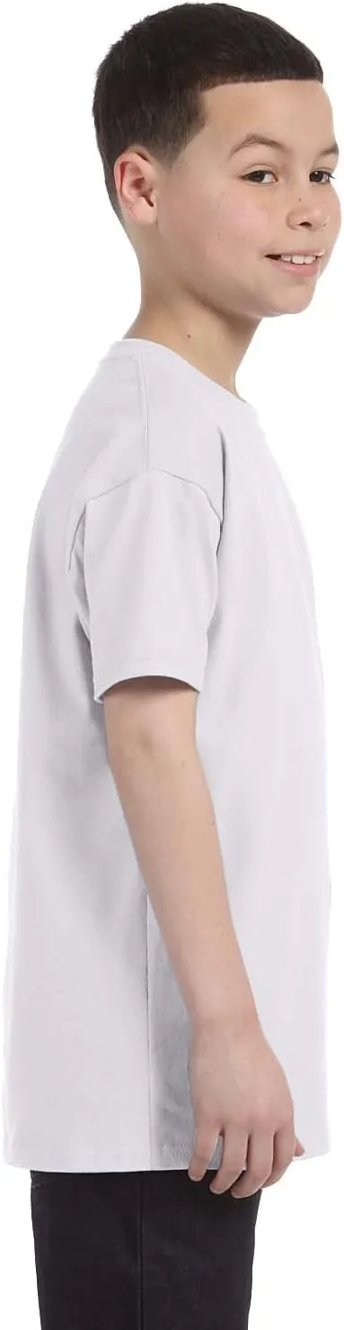 Hanes Authentic Tagless Kid`s Cotton T-Shirt