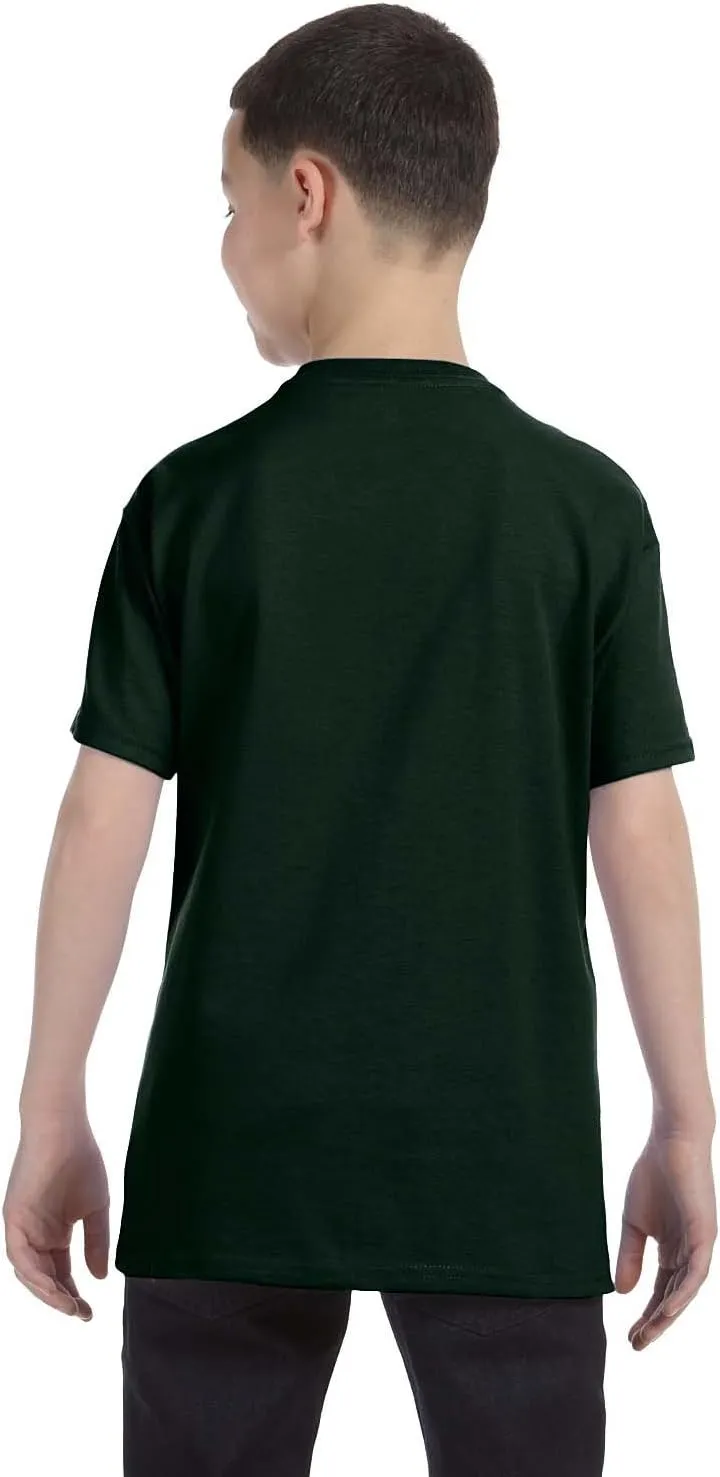 Hanes Authentic Tagless Kid`s Cotton T-Shirt