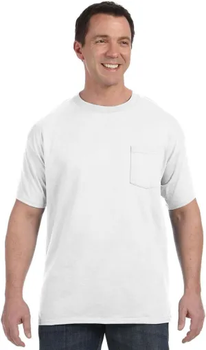 Hanes - Tagless Short Sleeve Pocket T-Shirt - 5590