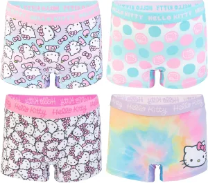 Hello Kitty Girls' 100% Combed Cotton Underwear in Sizes 2/3t, 4t, 4, 6 and 8