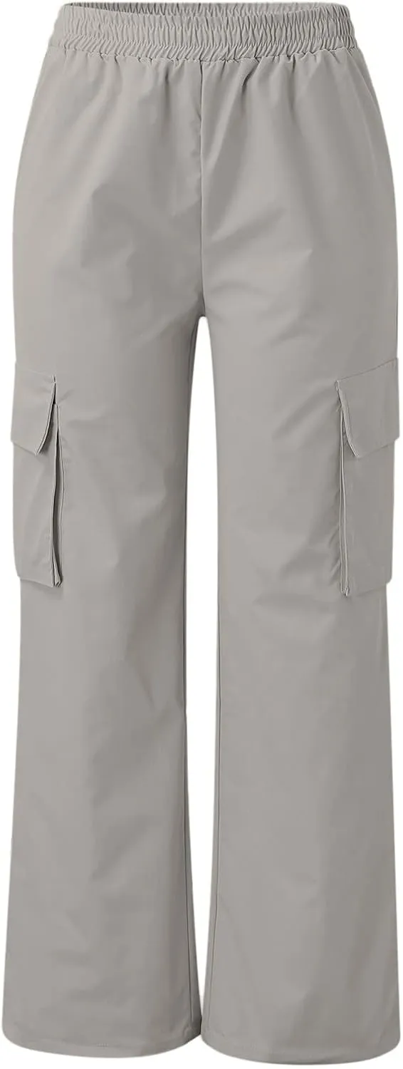 High Waisted Wide Leg Trousers Sweatpants for Women Baggy Straight Leg Lounge Pants Stretch Loose Comfy Fall Outfits