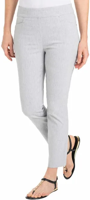 Hilary Radley Women Mid-Rise Stretch Pull-On Ankle Pant