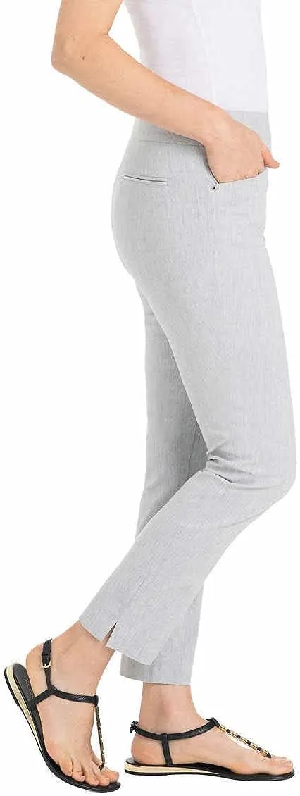 Hilary Radley Women Mid-Rise Stretch Pull-On Ankle Pant
