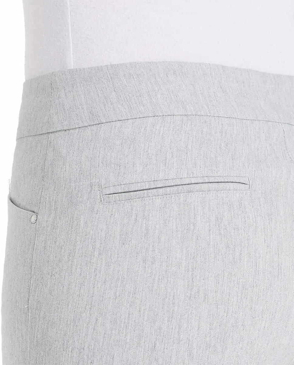 Hilary Radley Women Mid-Rise Stretch Pull-On Ankle Pant