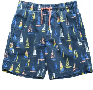 INGEAR Little Boys Quick Dry Beach Board Shorts Kids Swim Trunk Swimsuit Beach Shorts Swim Trunk for Boys