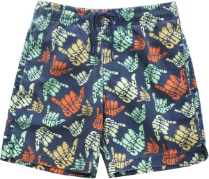INGEAR Little Boys Quick Dry Beach Board Shorts Kids Swim Trunk Swimsuit Beach Shorts Swim Trunk for Boys