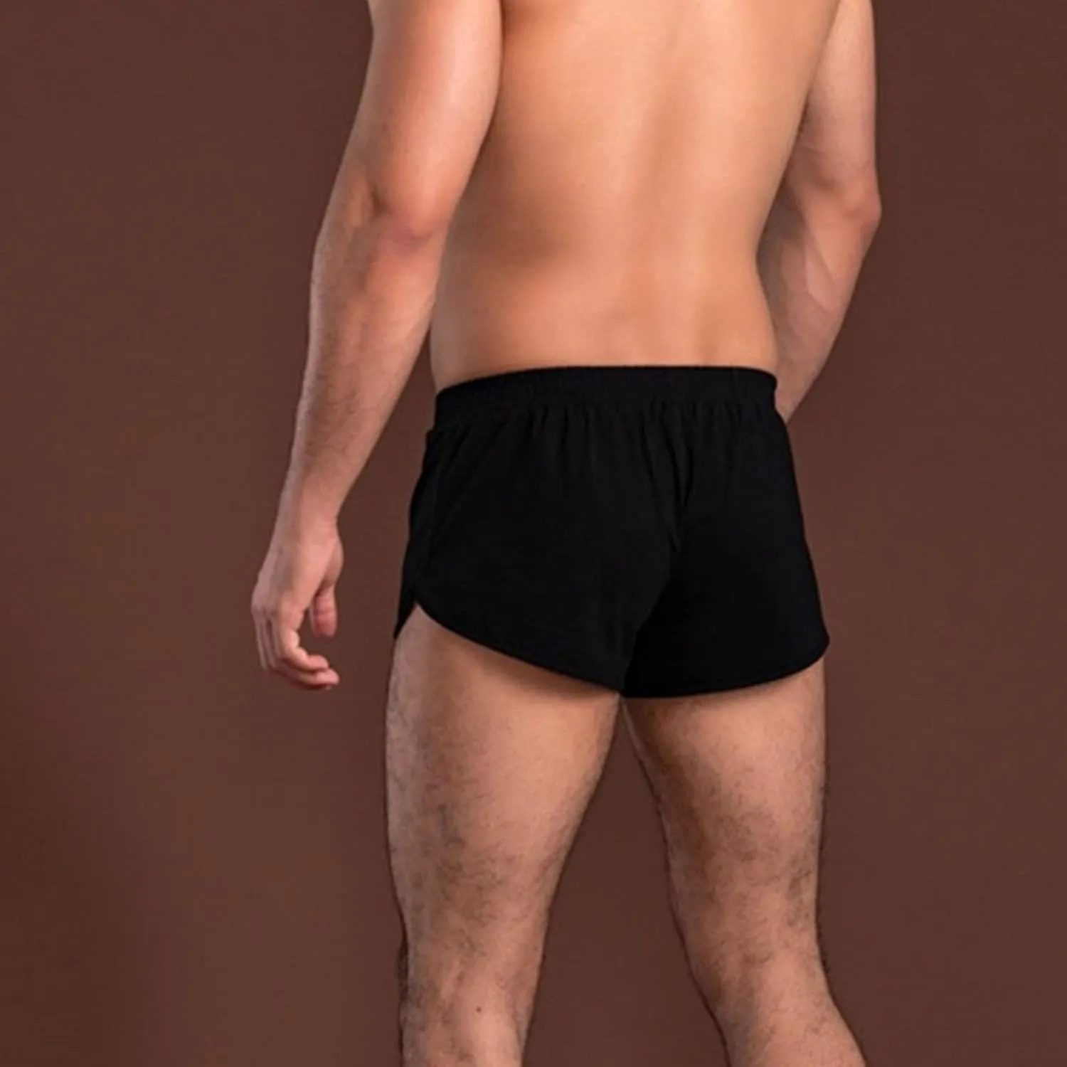 JEShifangjiusu Mens Sleeping Stretch Boxer Shorts Ultra-Soft Modal Lounge Pajama Bottoms Cotton Moisture-Wicking Underwear