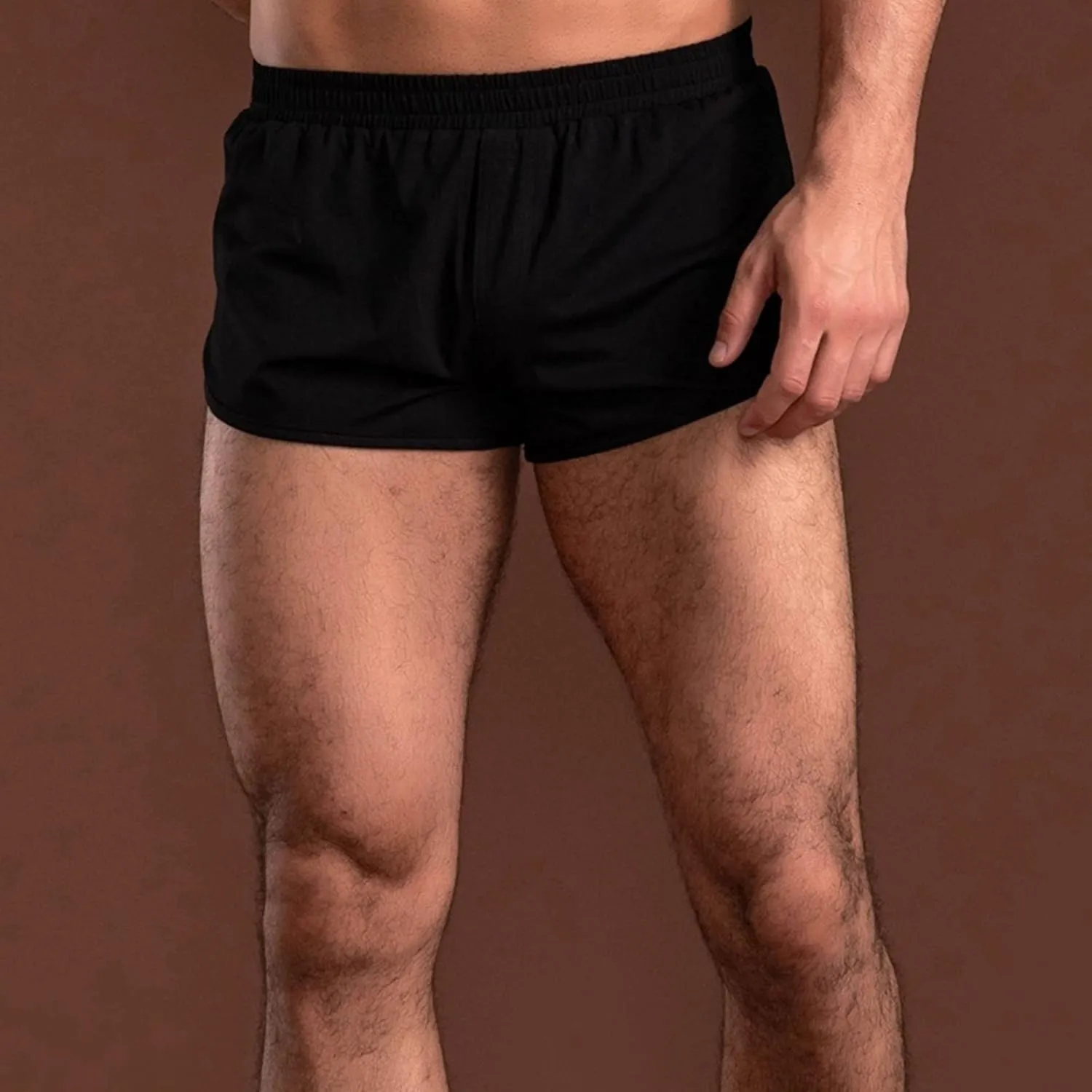 JEShifangjiusu Mens Sleeping Stretch Boxer Shorts Ultra-Soft Modal Lounge Pajama Bottoms Cotton Moisture-Wicking Underwear