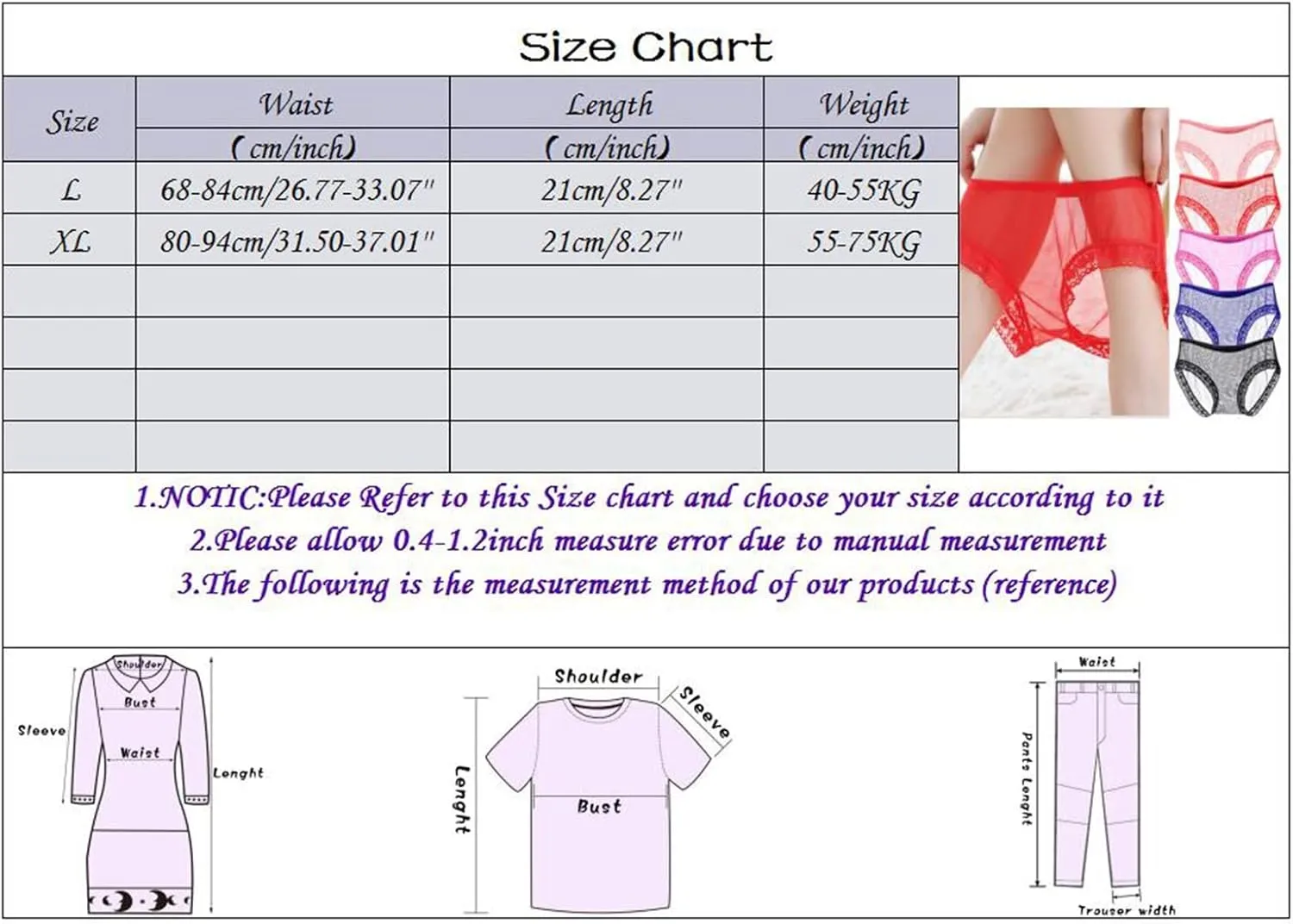 Lace Sexy Panties for Women Clear Ice Silk Hipsters Soft Underwear Funny Low Waisted Cheeky Thongs Seamless Briefs