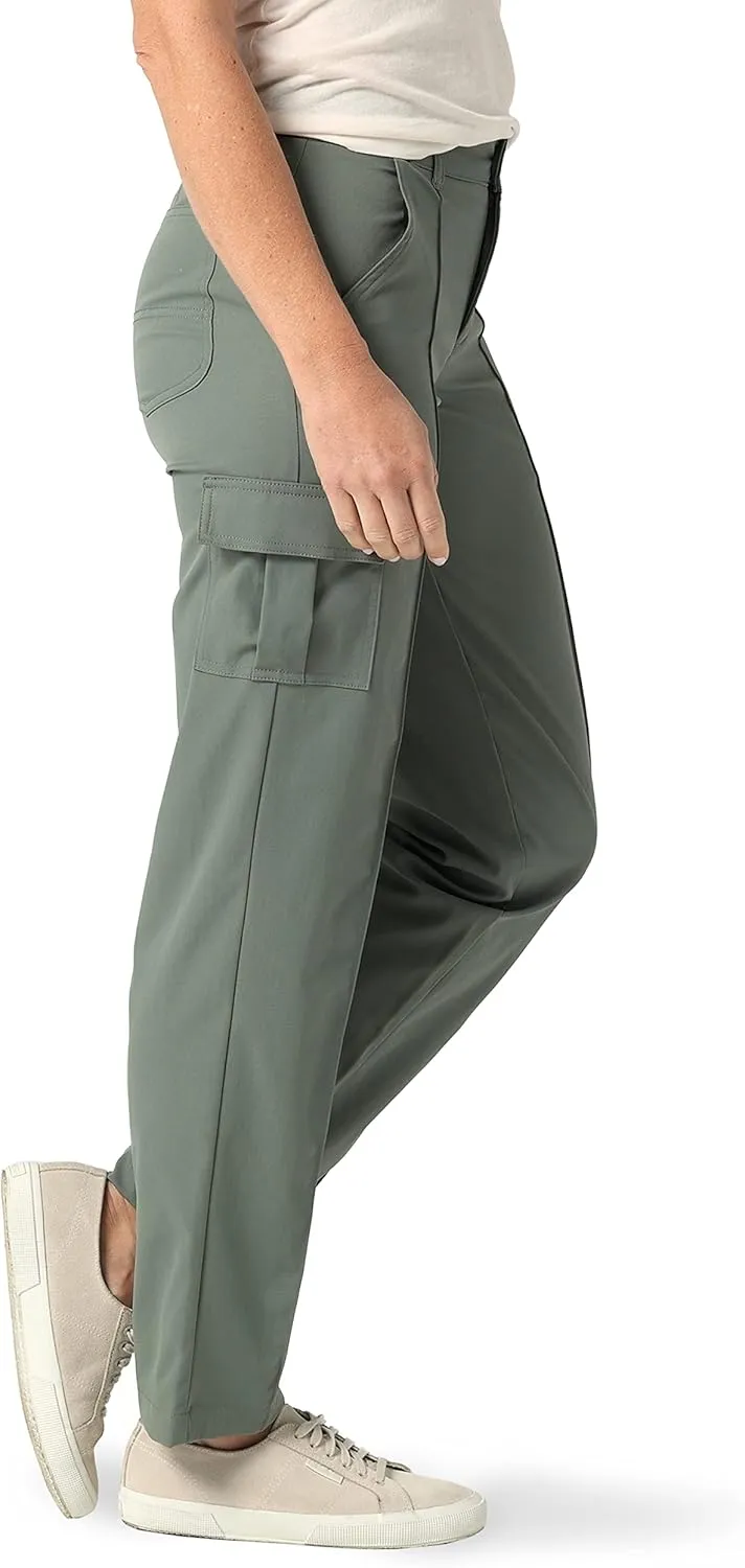 Lee Women's Flex to Go Mid Rise Seamed Cargo Pant