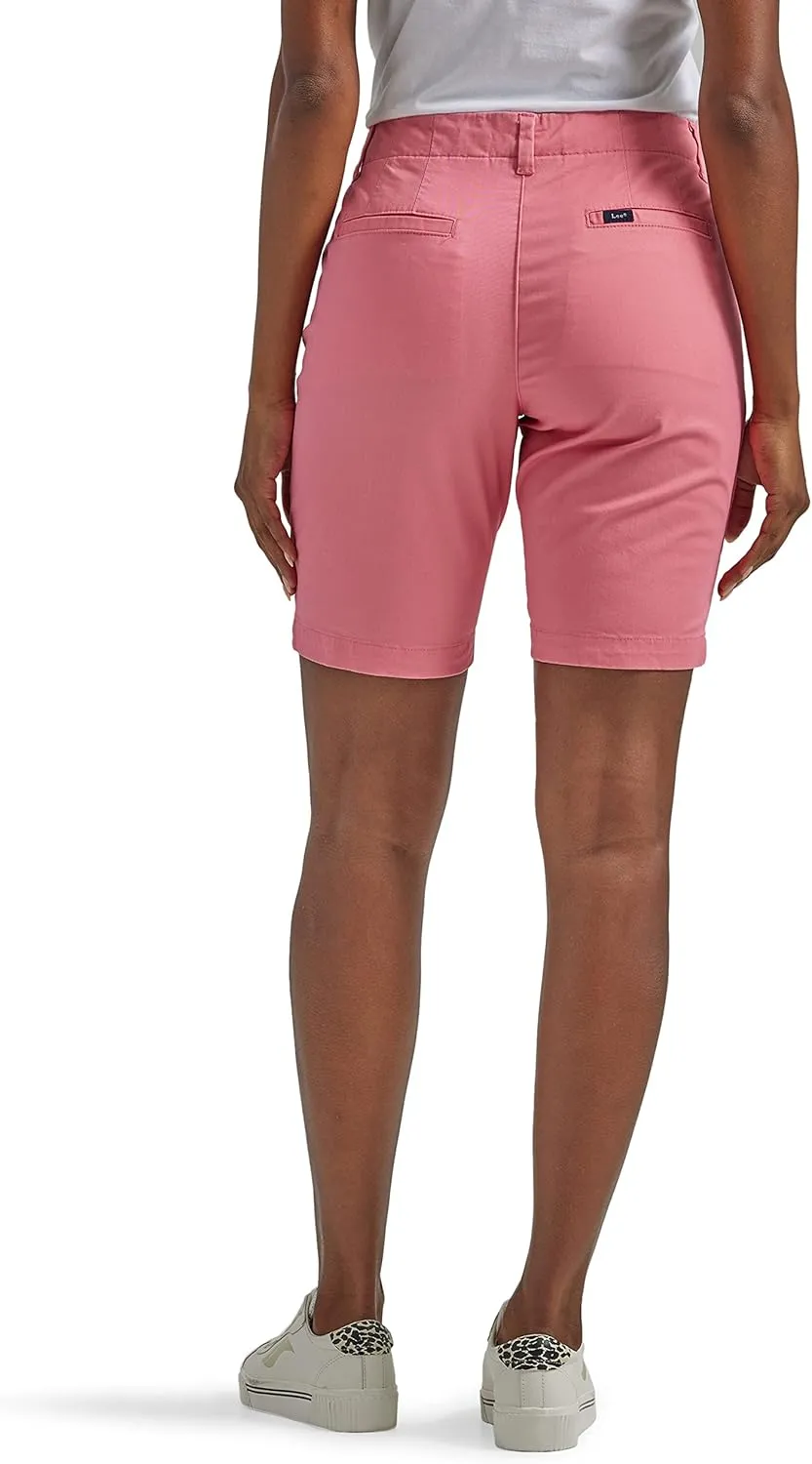 Lee Women's Legendary 9" Chino Bermuda Shorts