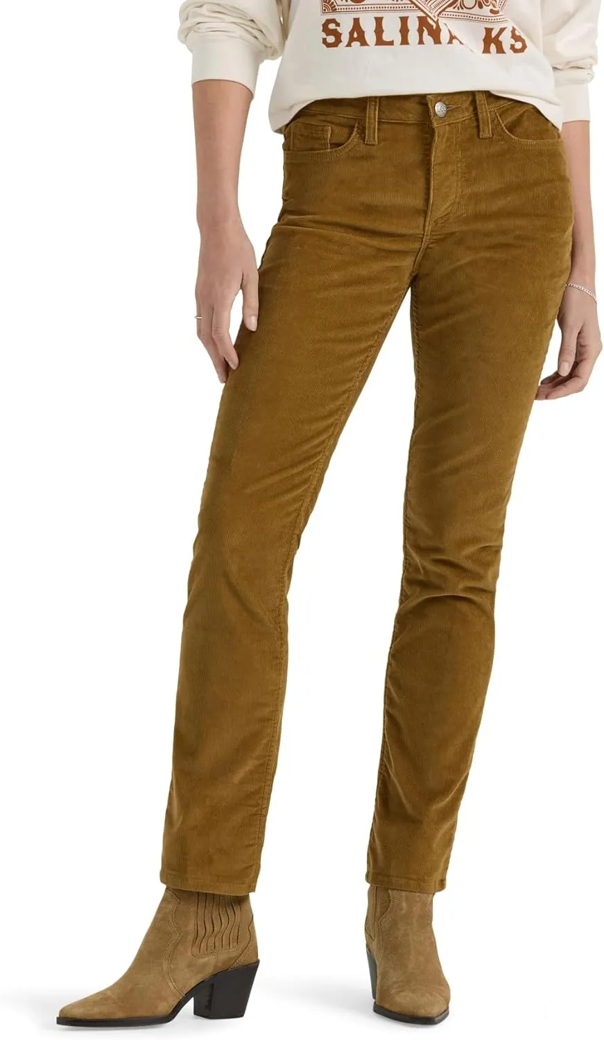 Lee Women's Legendary Mid Rise Straight Leg Jean